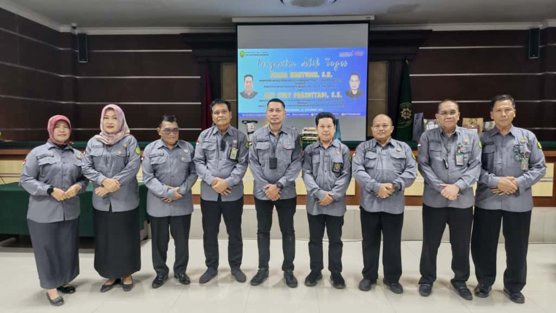 PTTUN Banjarmasin Gelar Acara Pengantar Alih Tugas Dua Pejabat